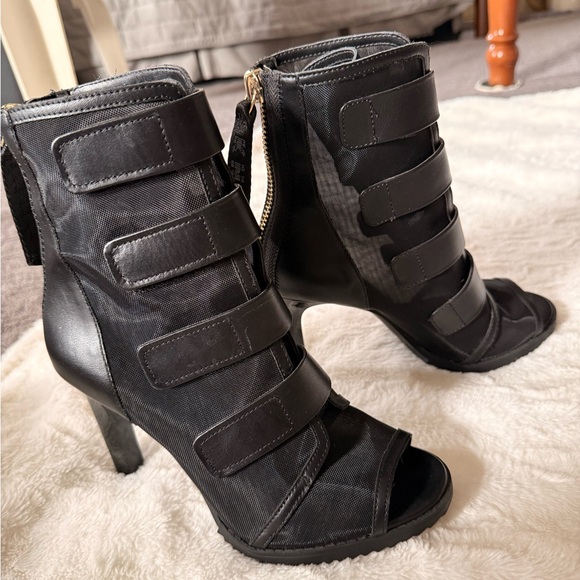 DKNY peep toe booties - Picture 4 of 6